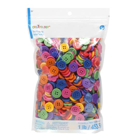 1lb. Primary Button Mix by Creatology&#x2122;